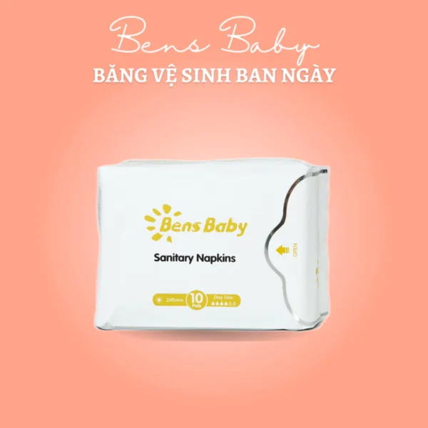 Băng Vệ Sinh Ban Ngày (10 Miếng 24,5cm) Mềm Mại Siêu Thấm Hút Thoáng Khí, Than Tre Kháng Khuẩn - Hình ảnh 7