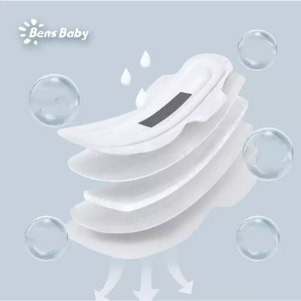 Băng Vệ Sinh Hằng Ngày (20 Miếng 15,5 cm) Mềm Mại Siêu Thấm Hút Thoáng Khí, Than Tre Kháng Khuẩn - Hình ảnh 5